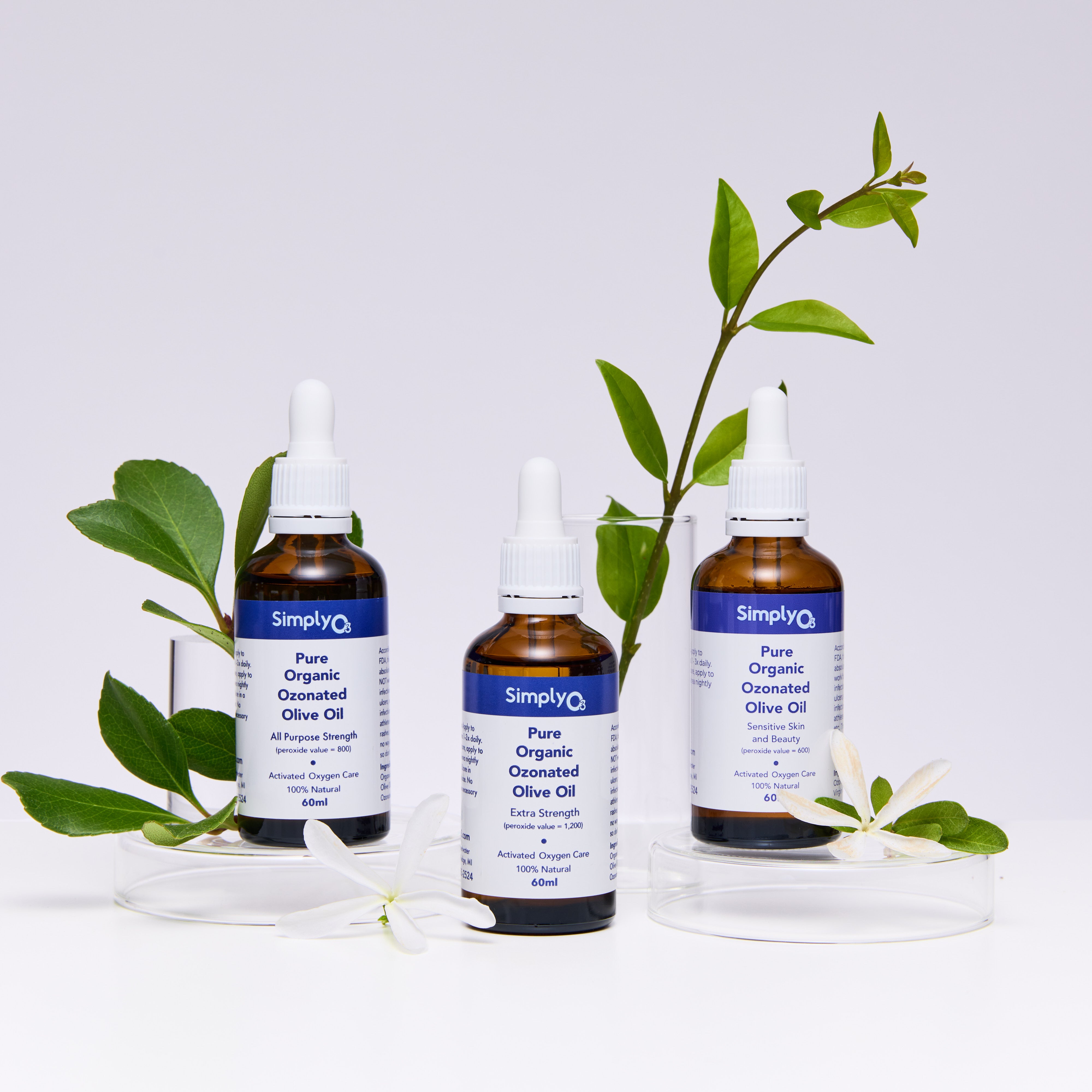 Pure Organic Ozonated Olive Oil