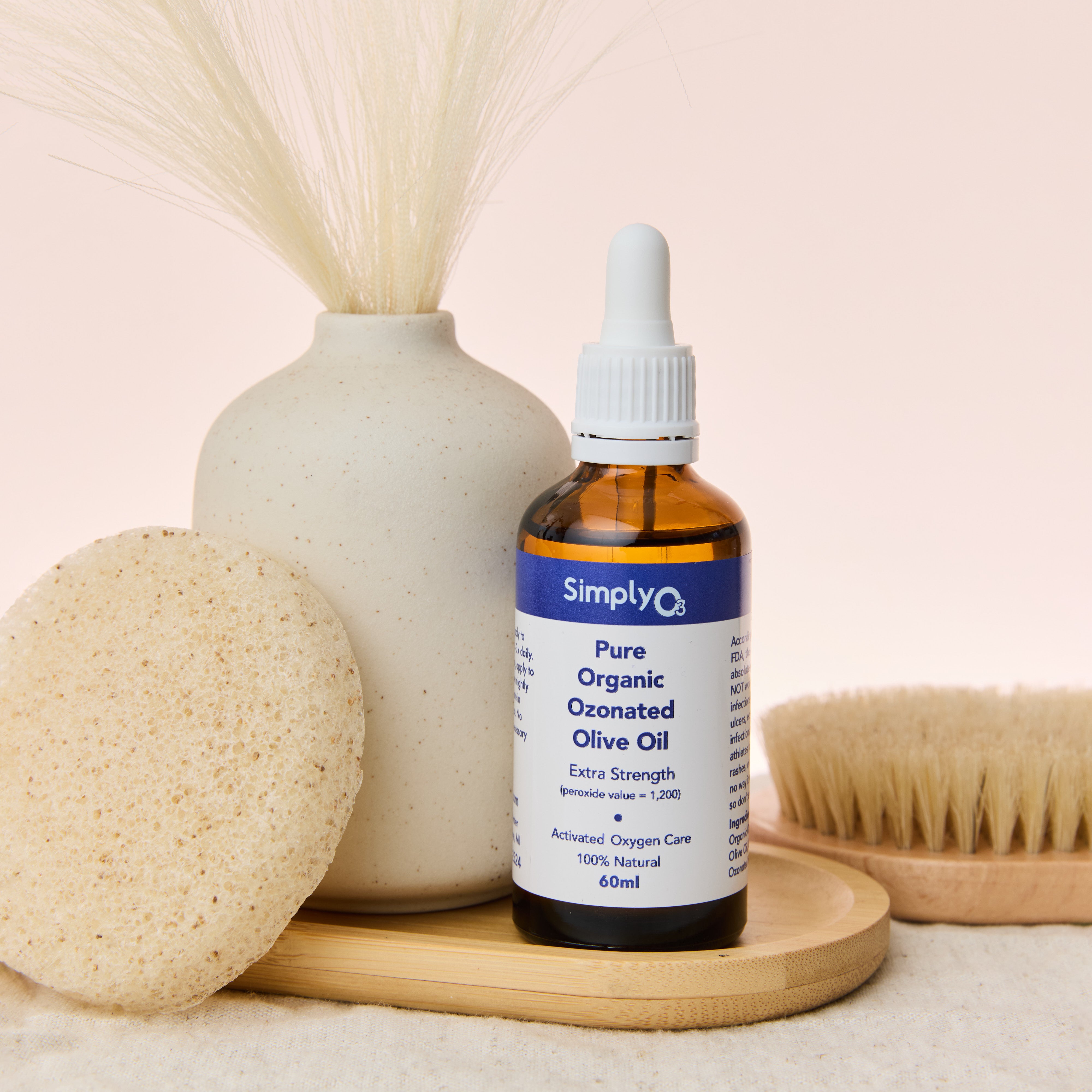 Pure Organic Ozonated Olive Oil