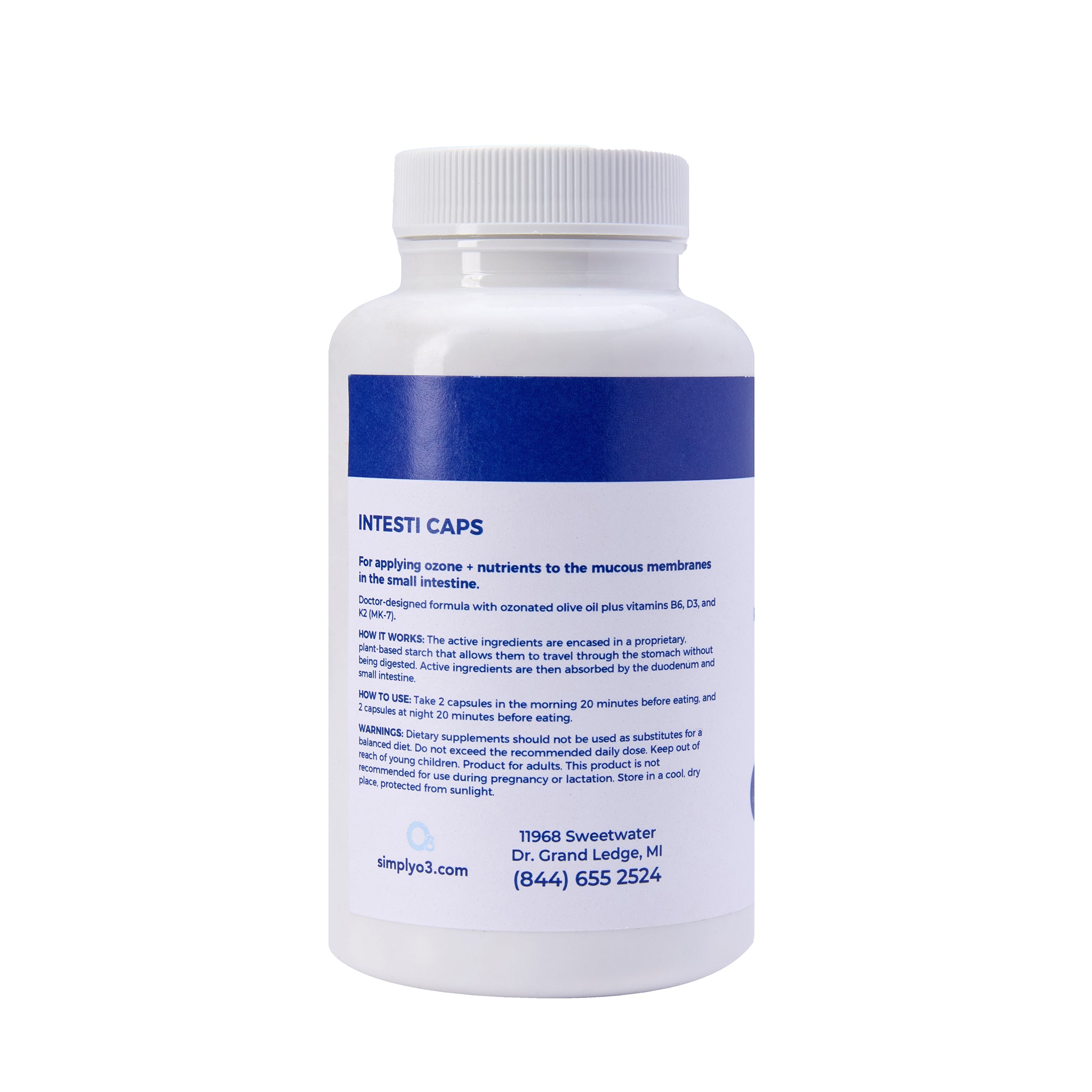 Organic Ozone Oil Intesti Caps