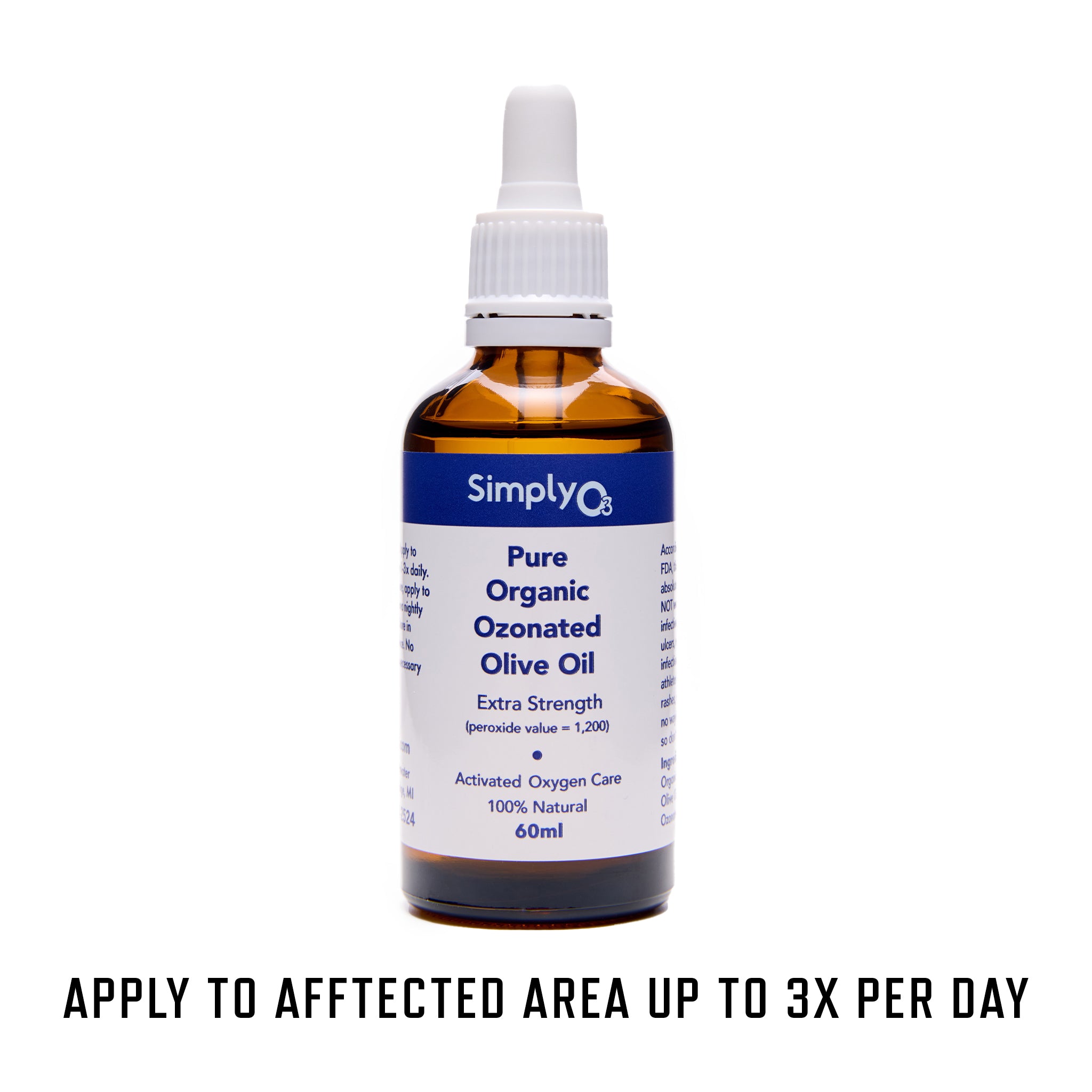 Pure Organic Ozonated Olive Oil