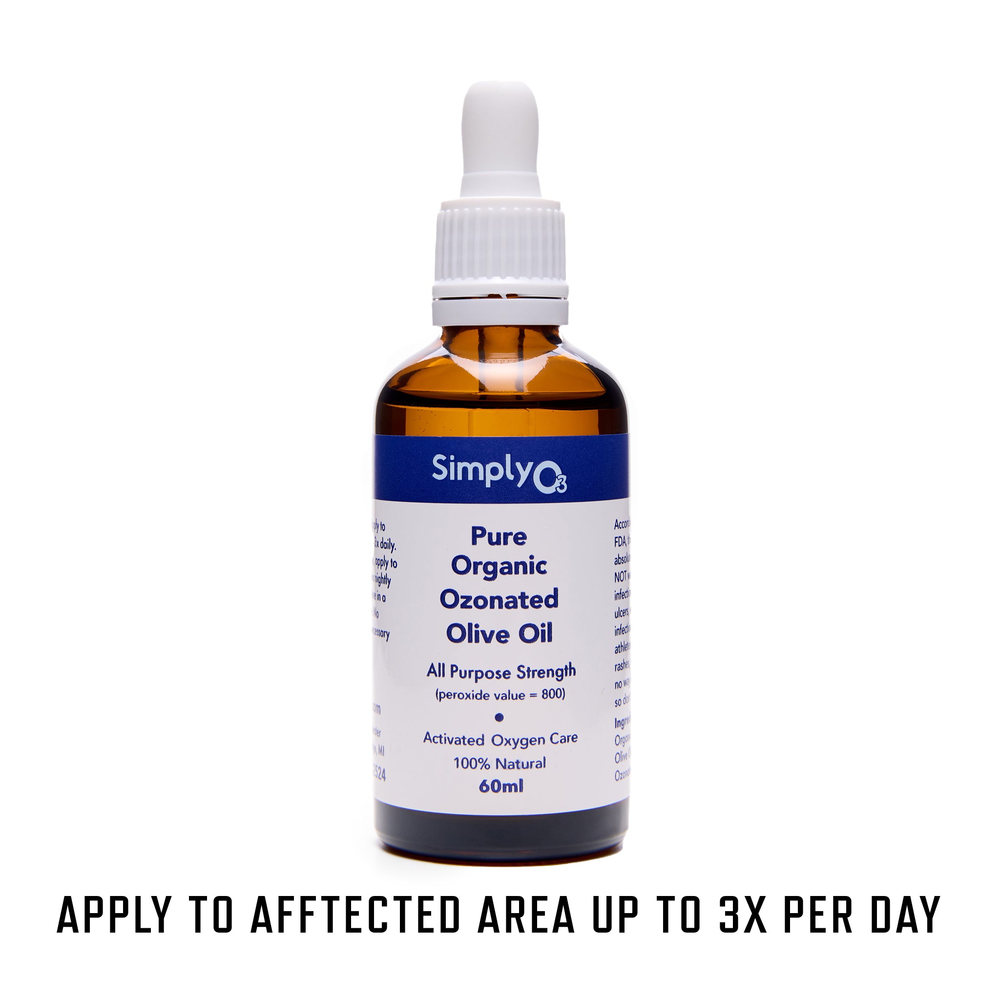 Pure Organic Ozonated Olive Oil