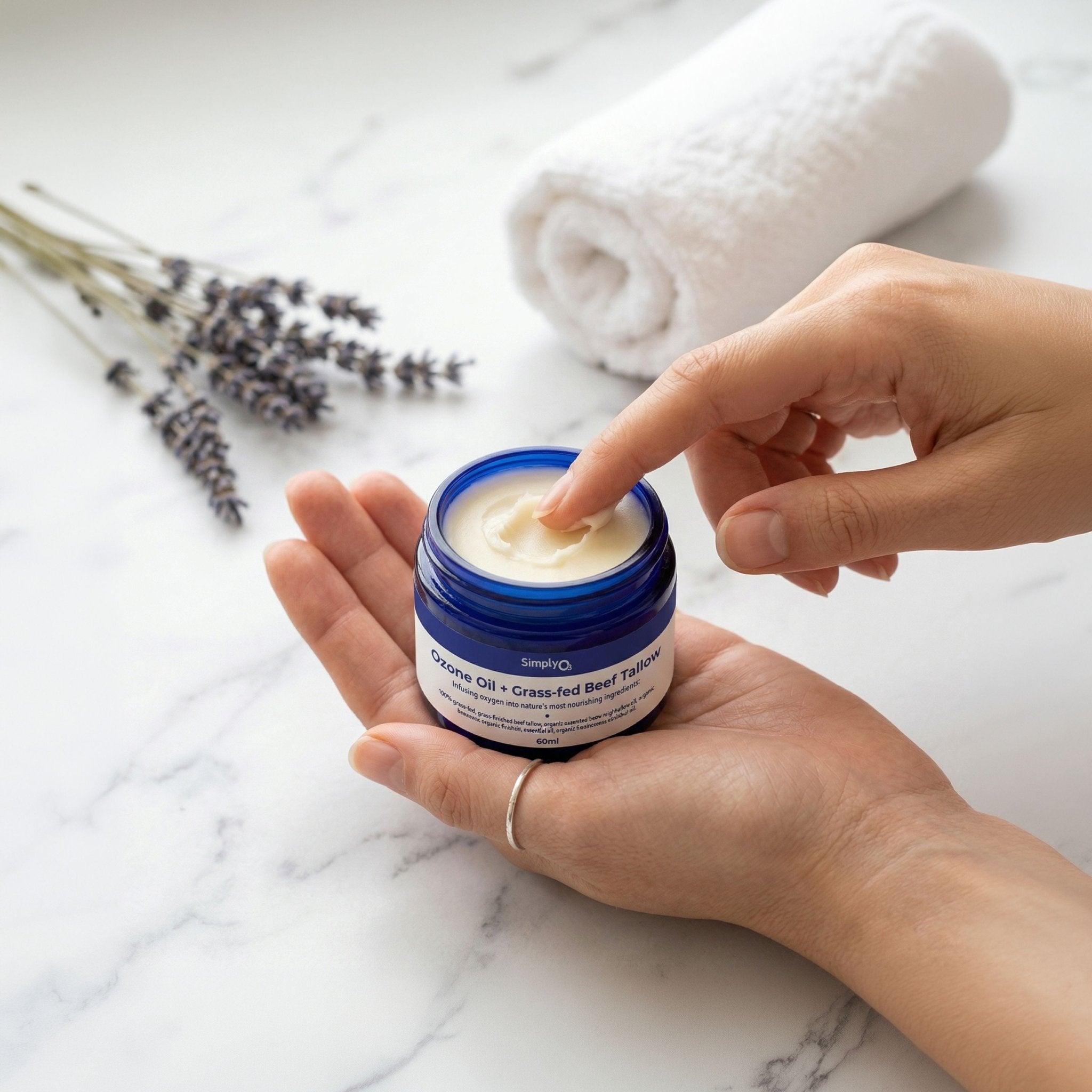 Beef Tallow + Ozone Oil Balm - Simply O3