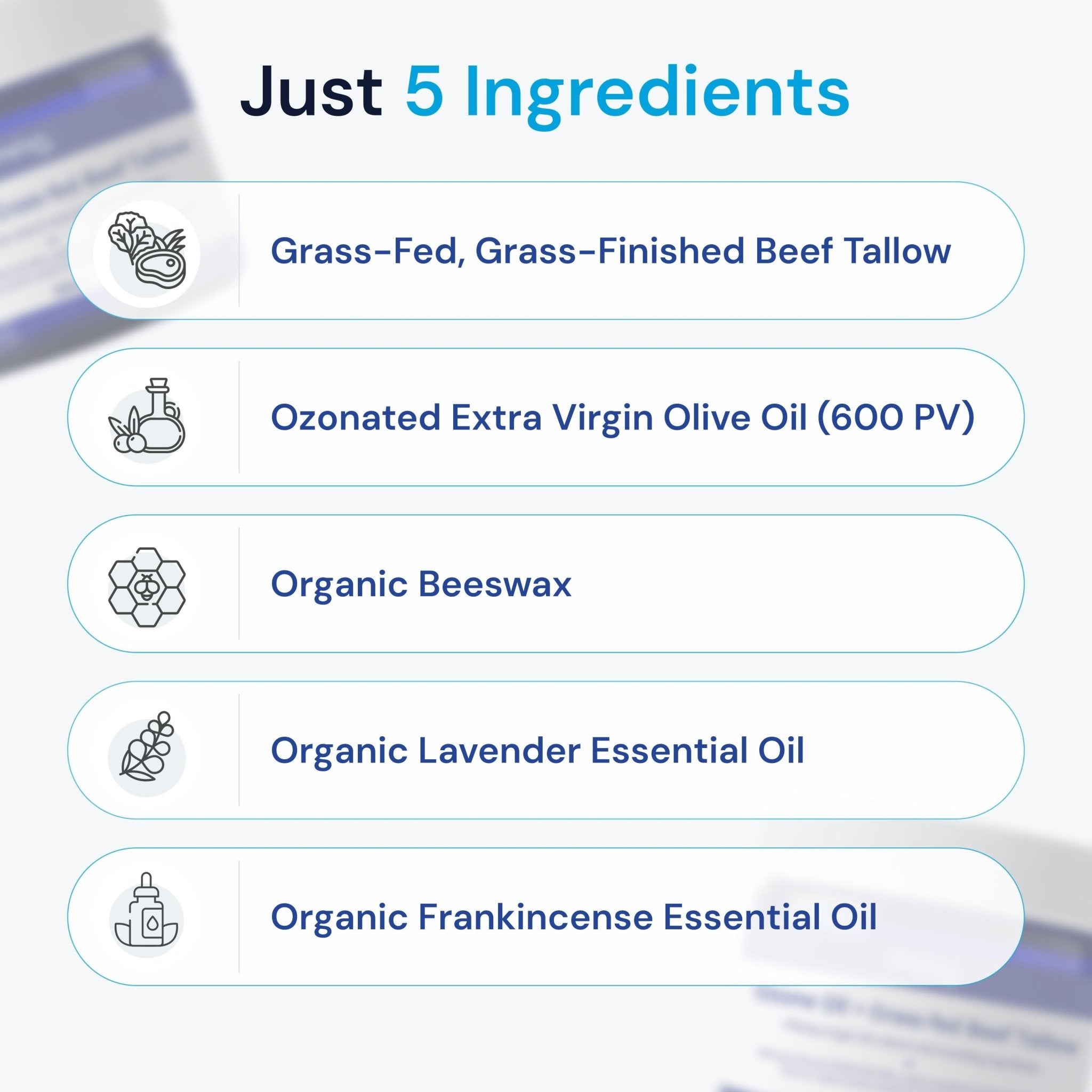 Beef Tallow + Ozone Oil Balm - Simply O3
