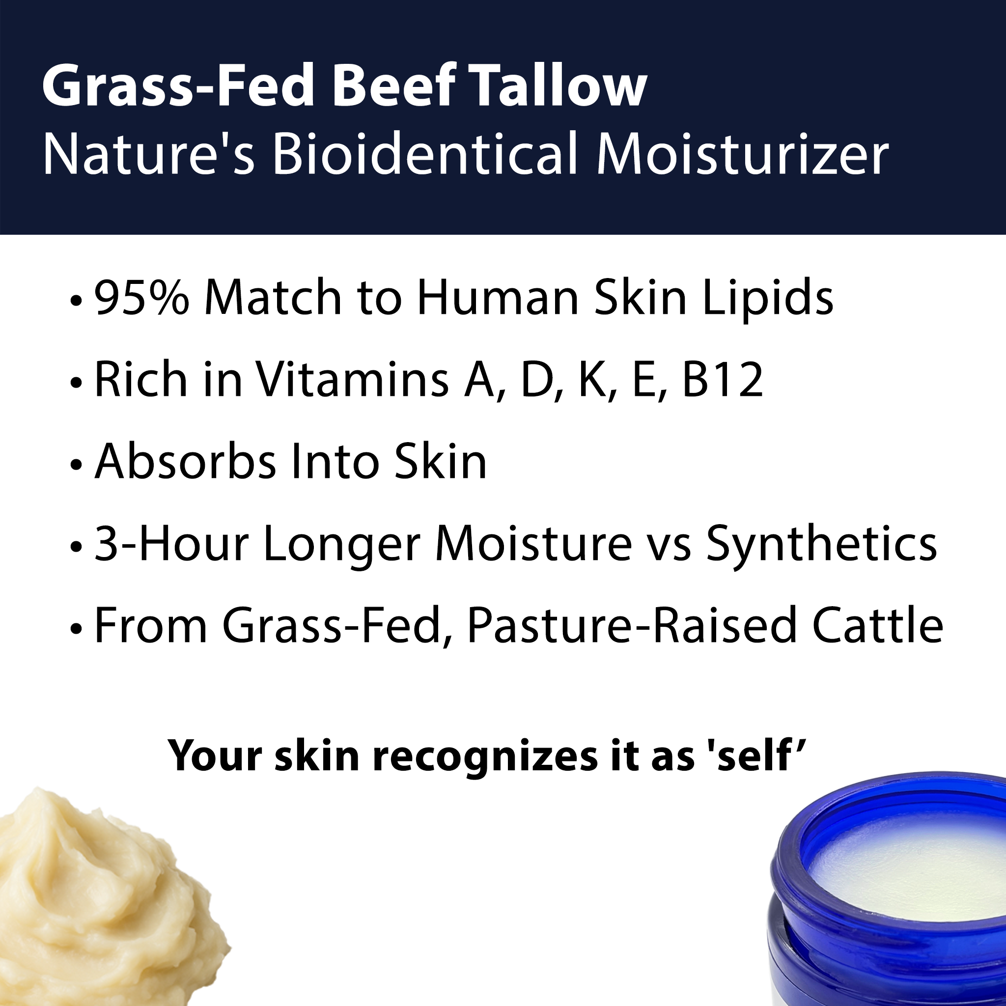 NEW | Beef Tallow + Ozone Oil Balm