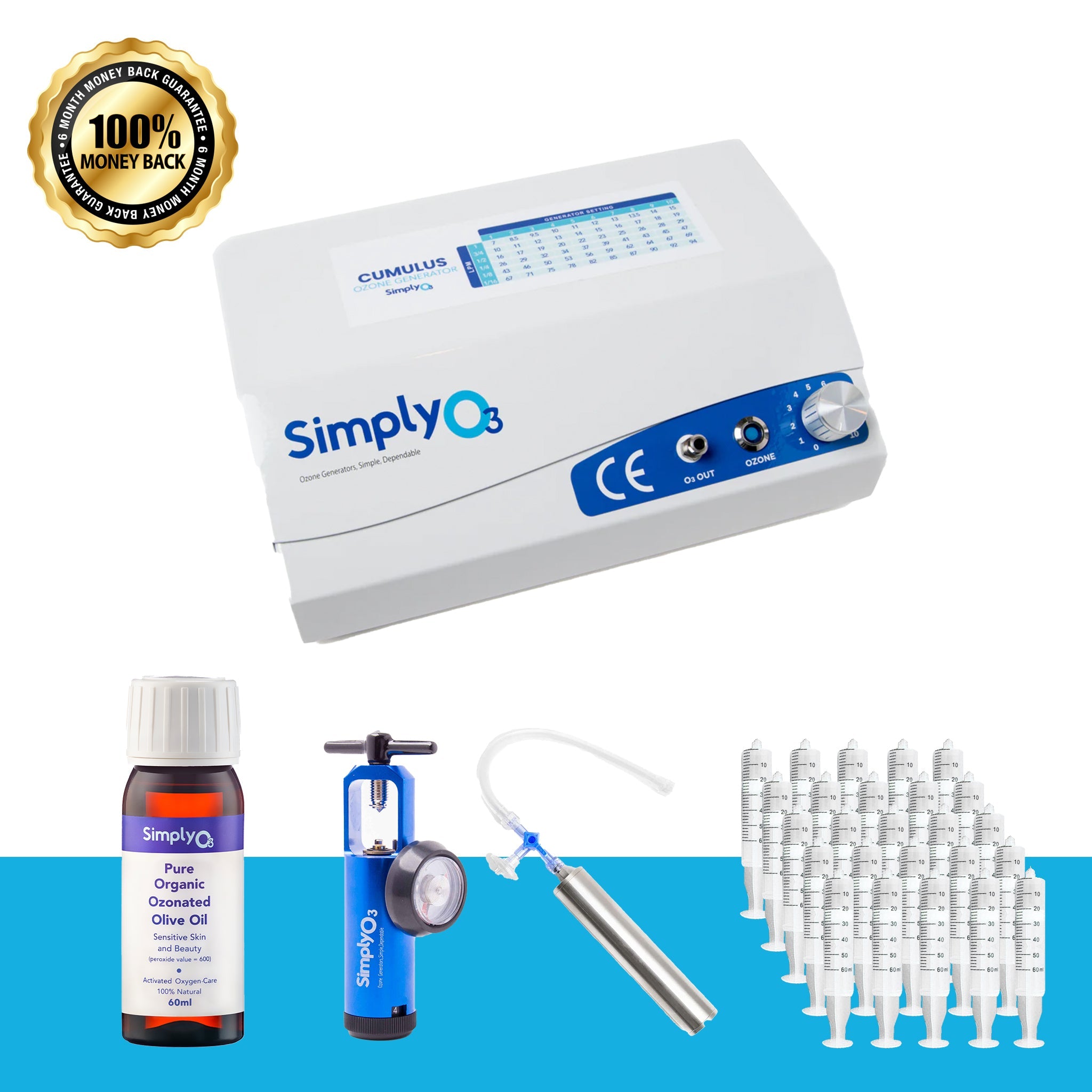 Pro Essentials Ozone Kit | Cumulus Generator Bundle – Simply O3