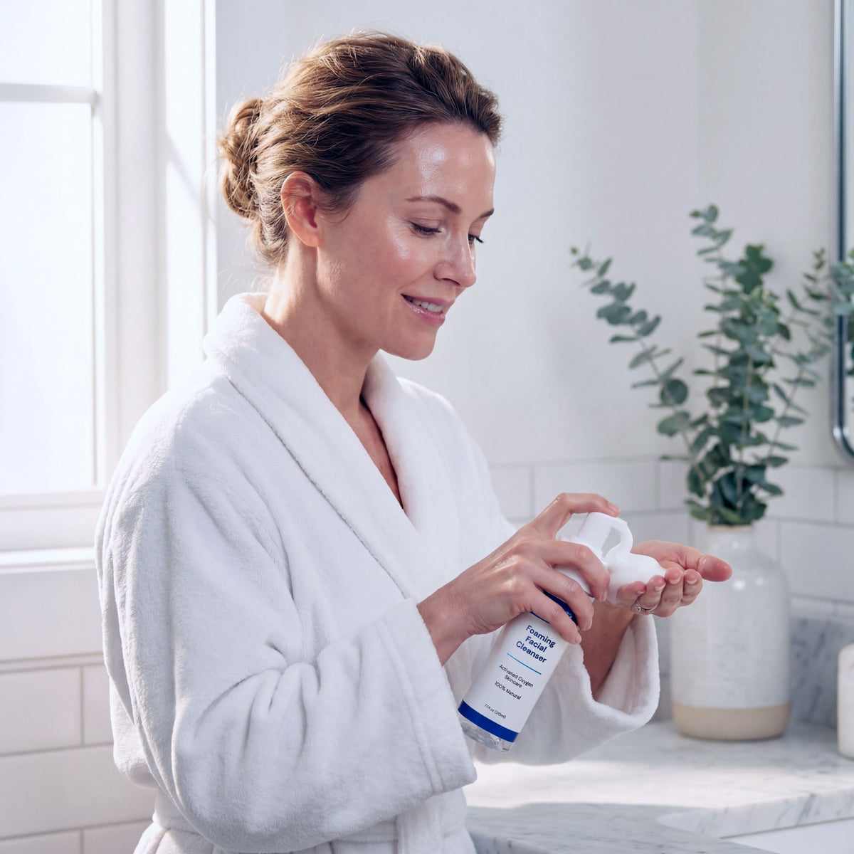 Foaming Facial Cleanser - Simply O3
