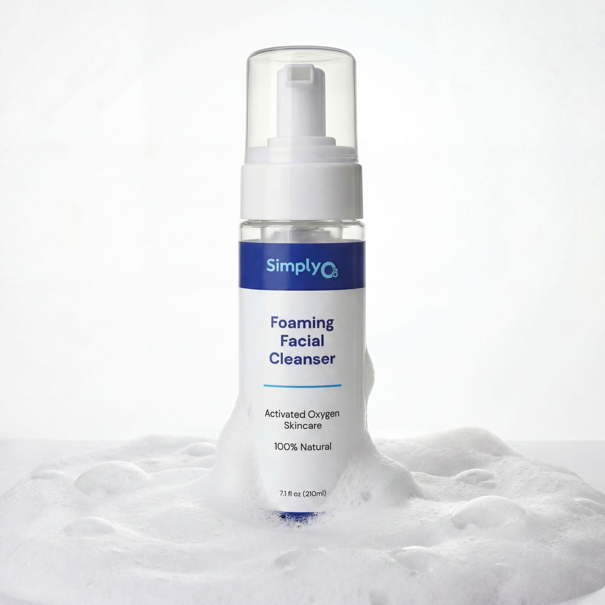 Foaming Facial Cleanser - Simply O3