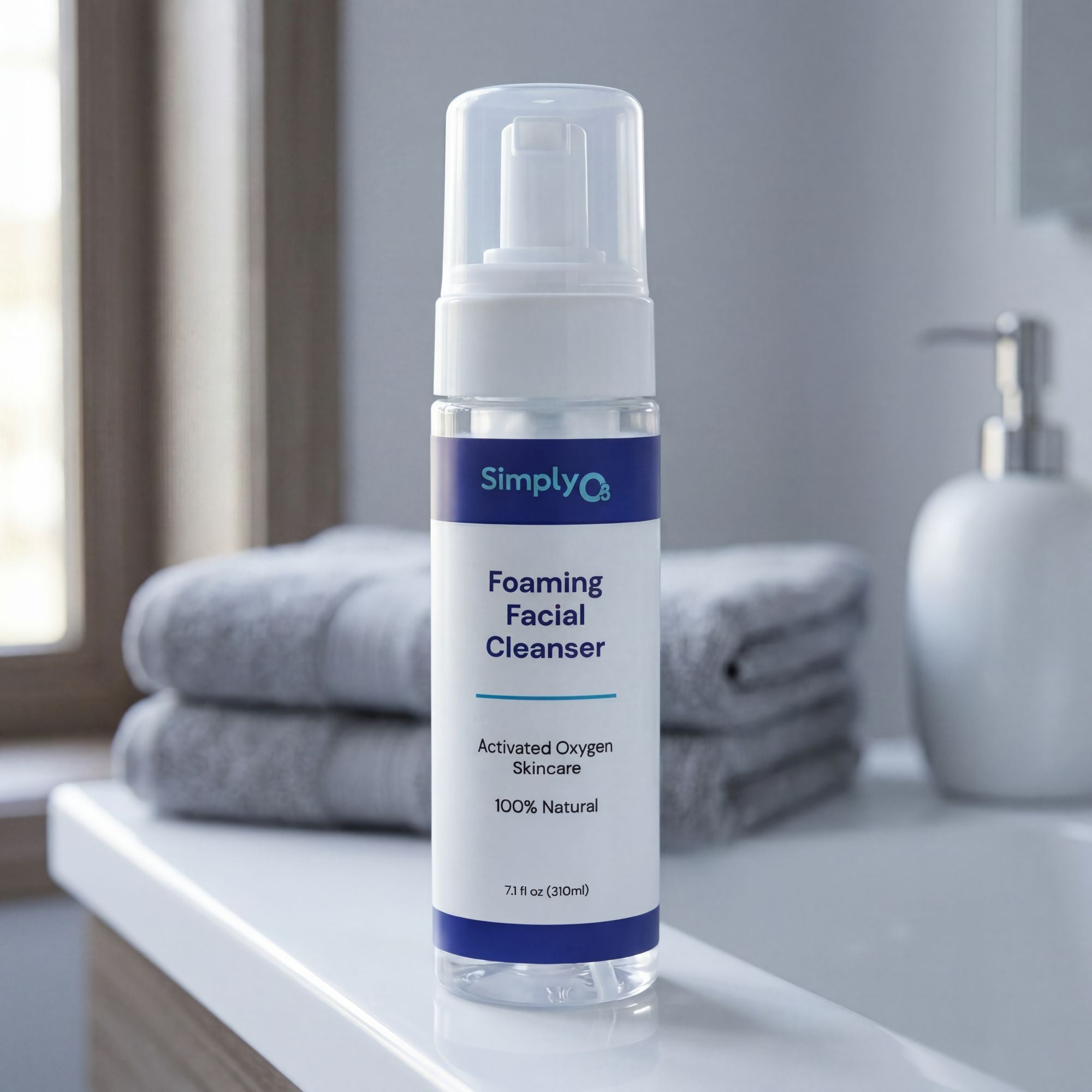 Foaming Facial Cleanser - Simply O3