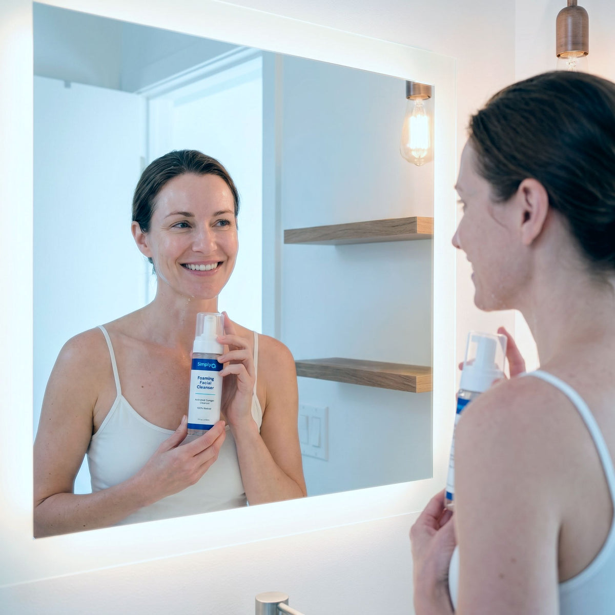 Foaming Facial Cleanser - Simply O3
