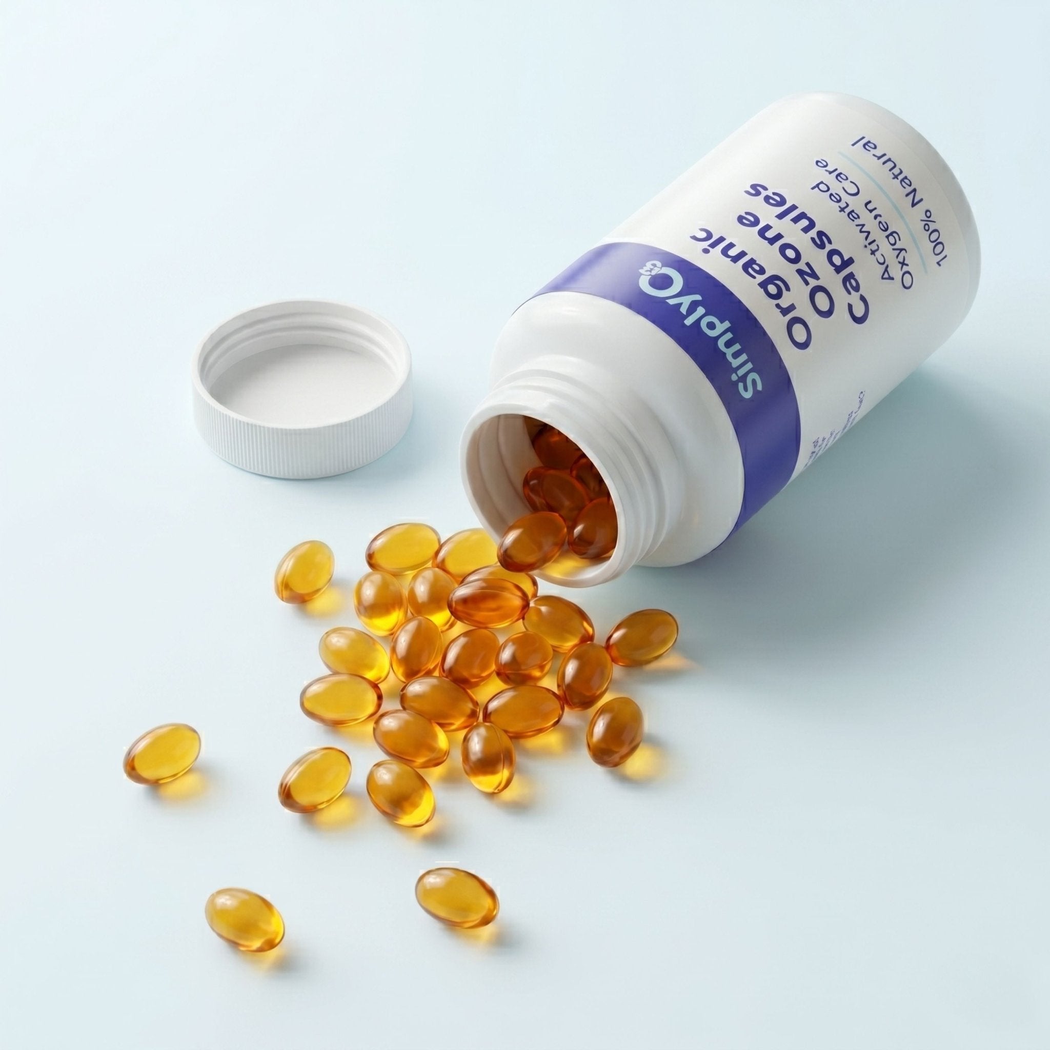 Organic Ozone Oil Capsule Pills - Simply O3