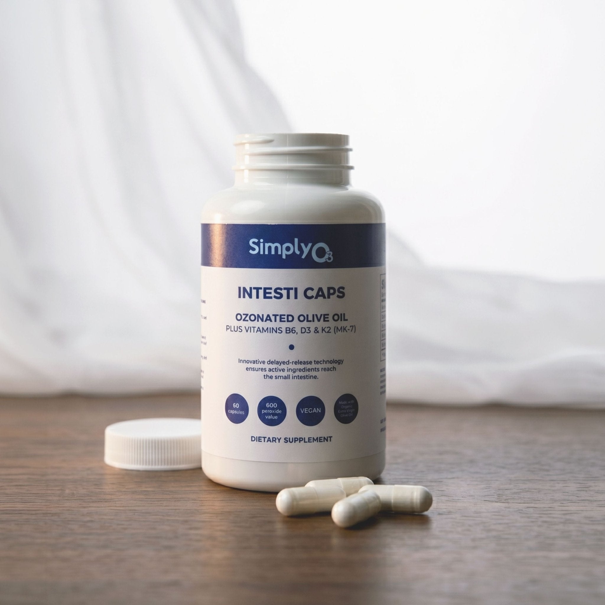 Organic Ozone Oil Intesti Caps - Simply O3