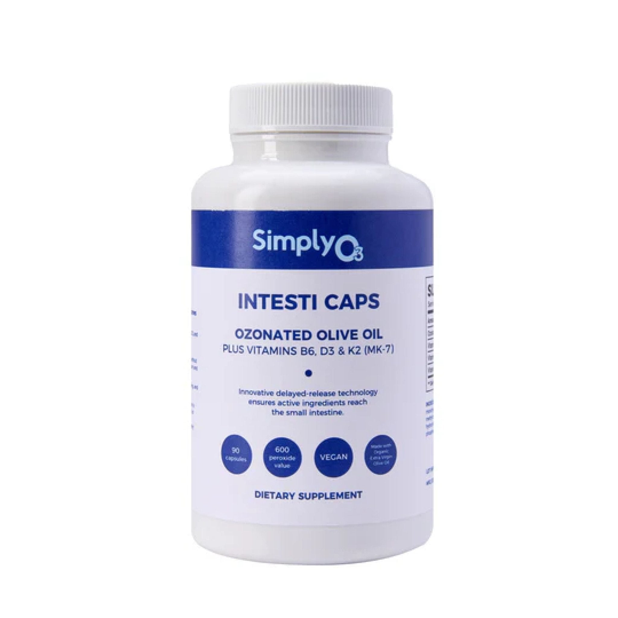 Organic Ozone Oil Intesti Caps - Simply O3