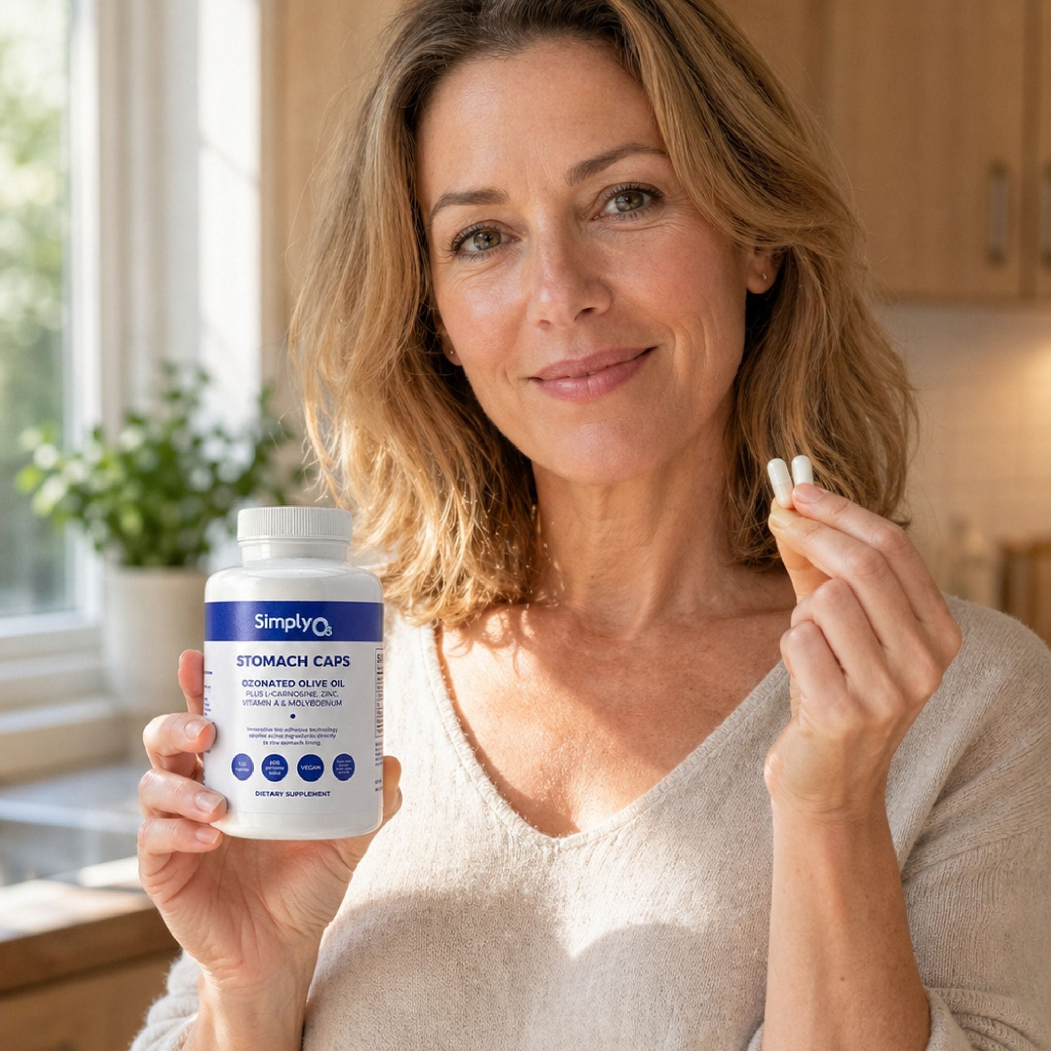 Organic Ozone Oil Stomach Caps - Simply O3