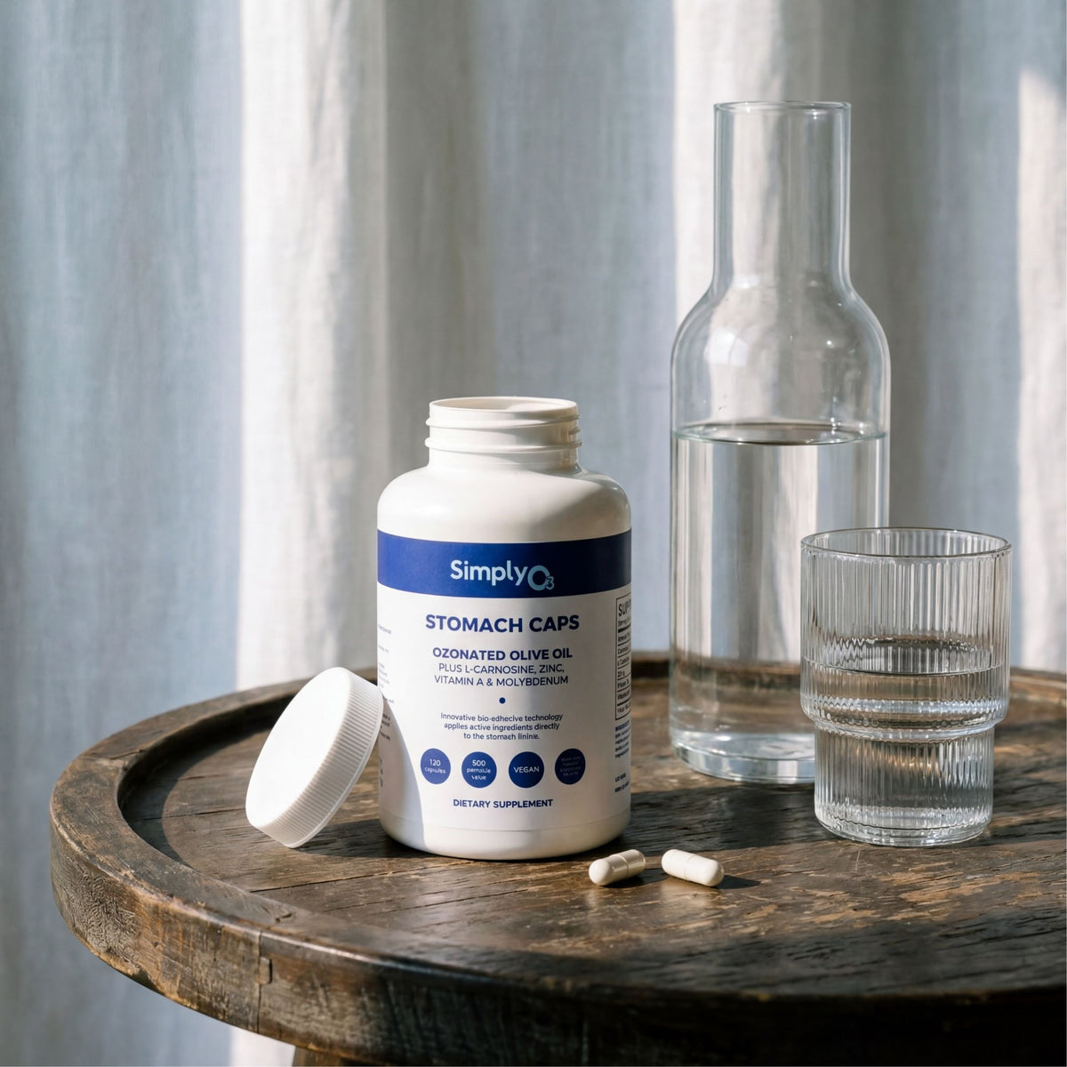 Organic Ozone Oil Stomach Caps - Simply O3