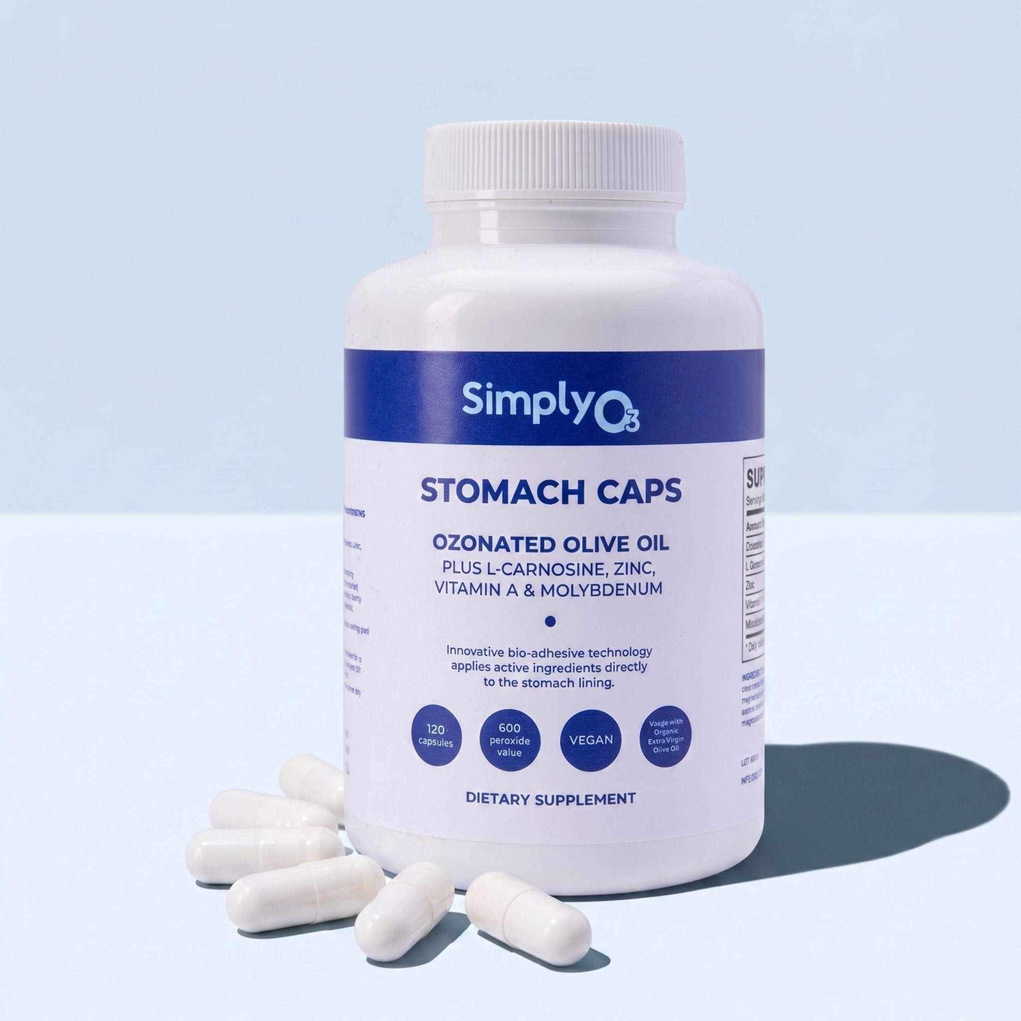 Organic Ozone Oil Stomach Caps - Simply O3
