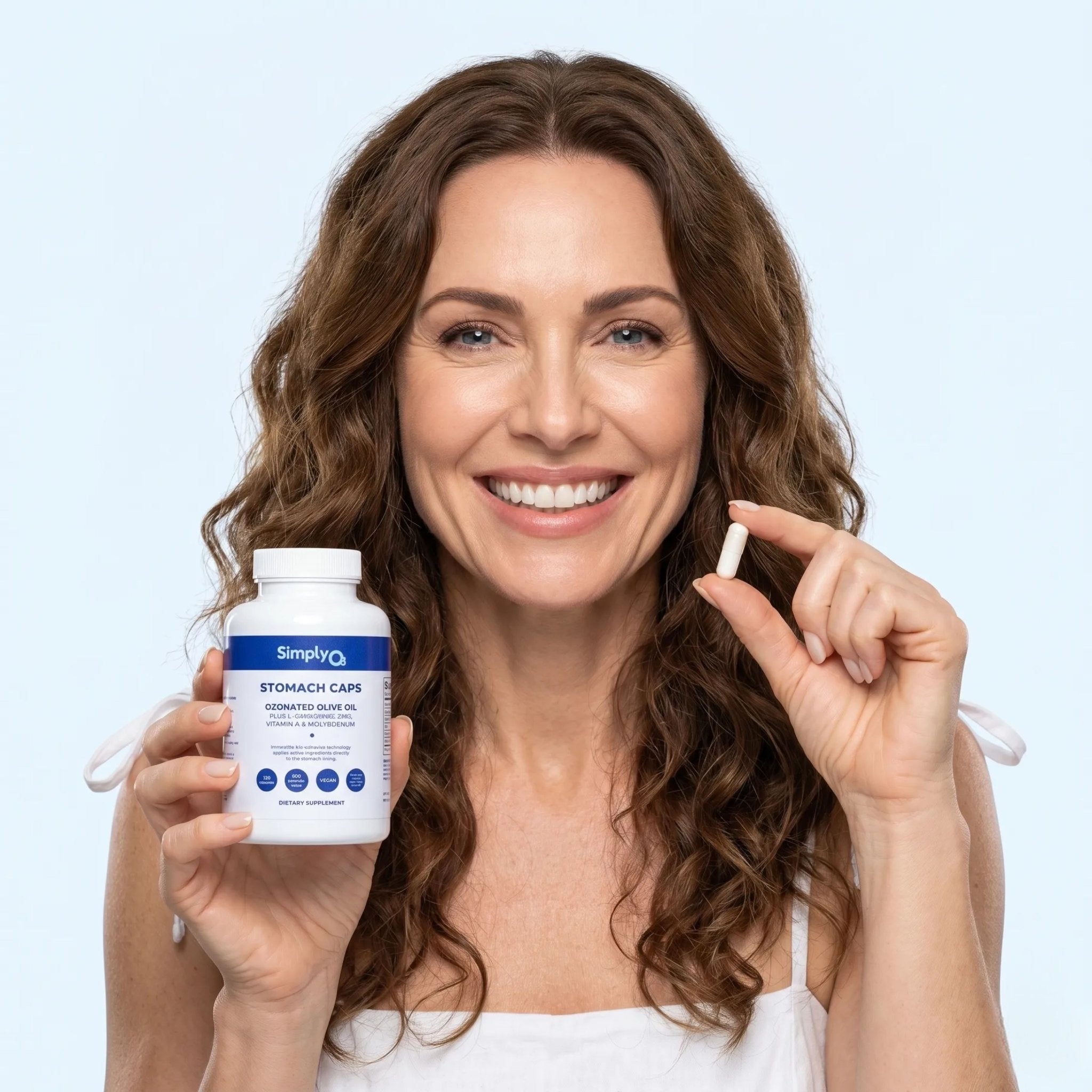 Organic Ozone Oil Stomach Caps - Simply O3