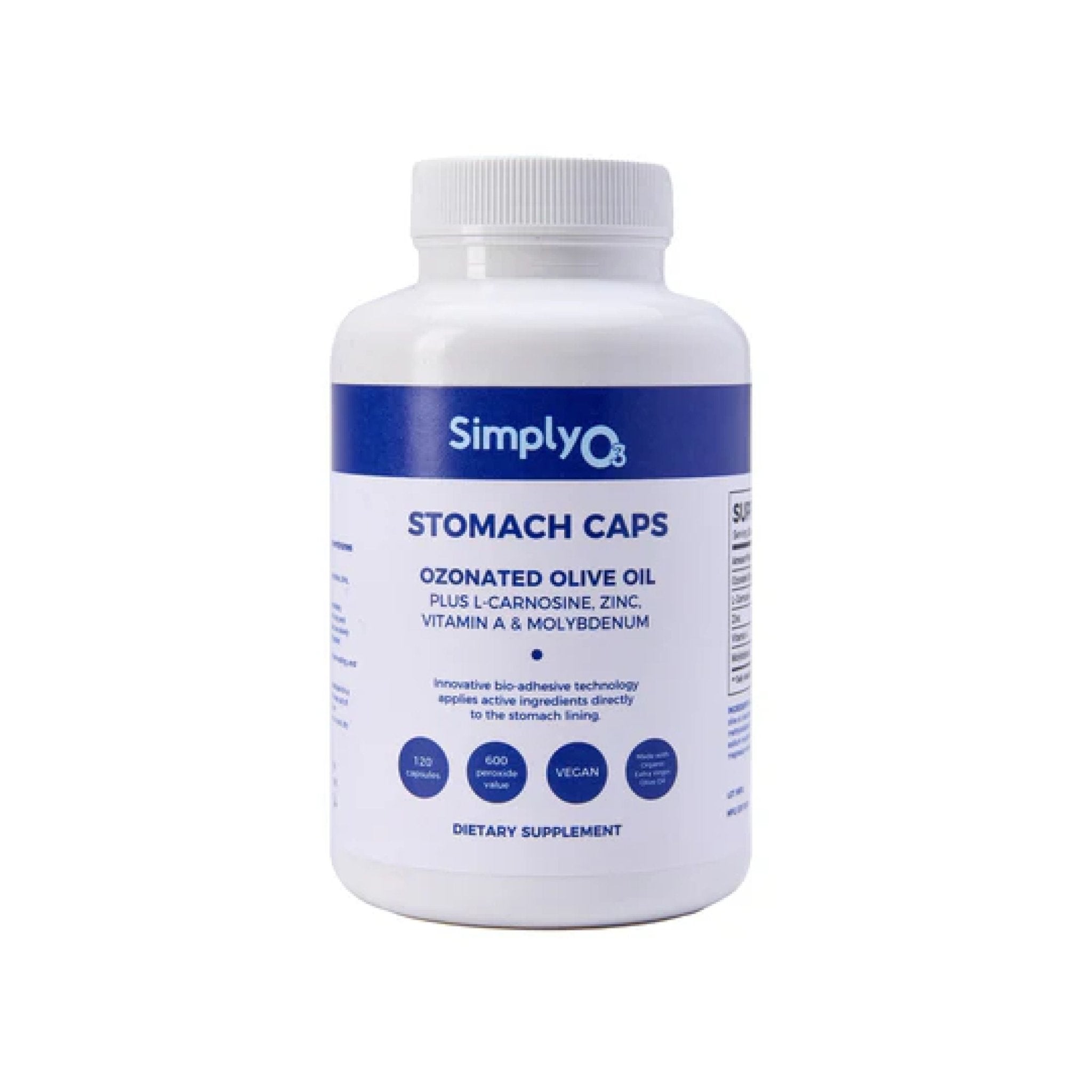 Organic Ozone Oil Stomach Caps - Simply O3