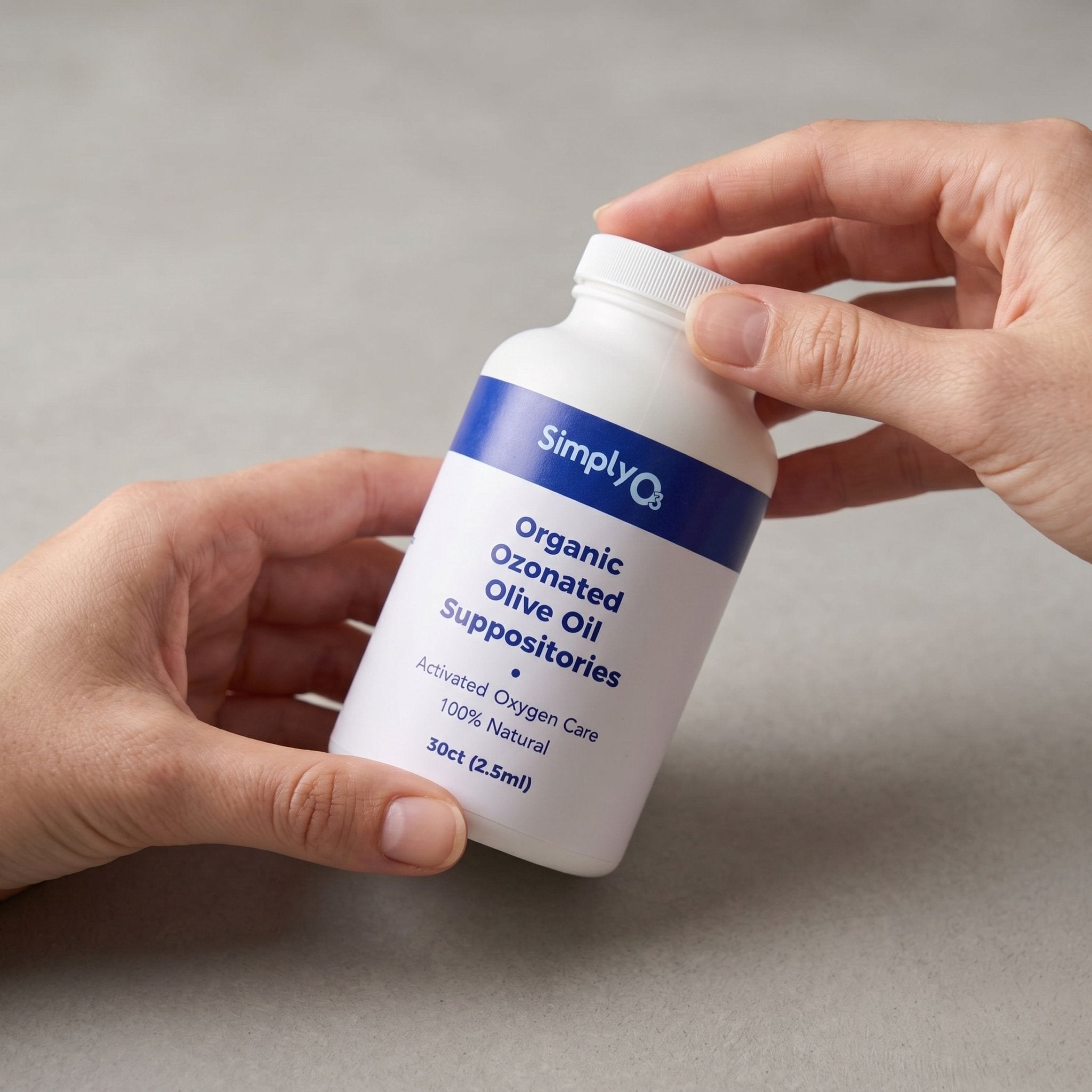 Ozonated Olive Oil Suppositories - Simply O3