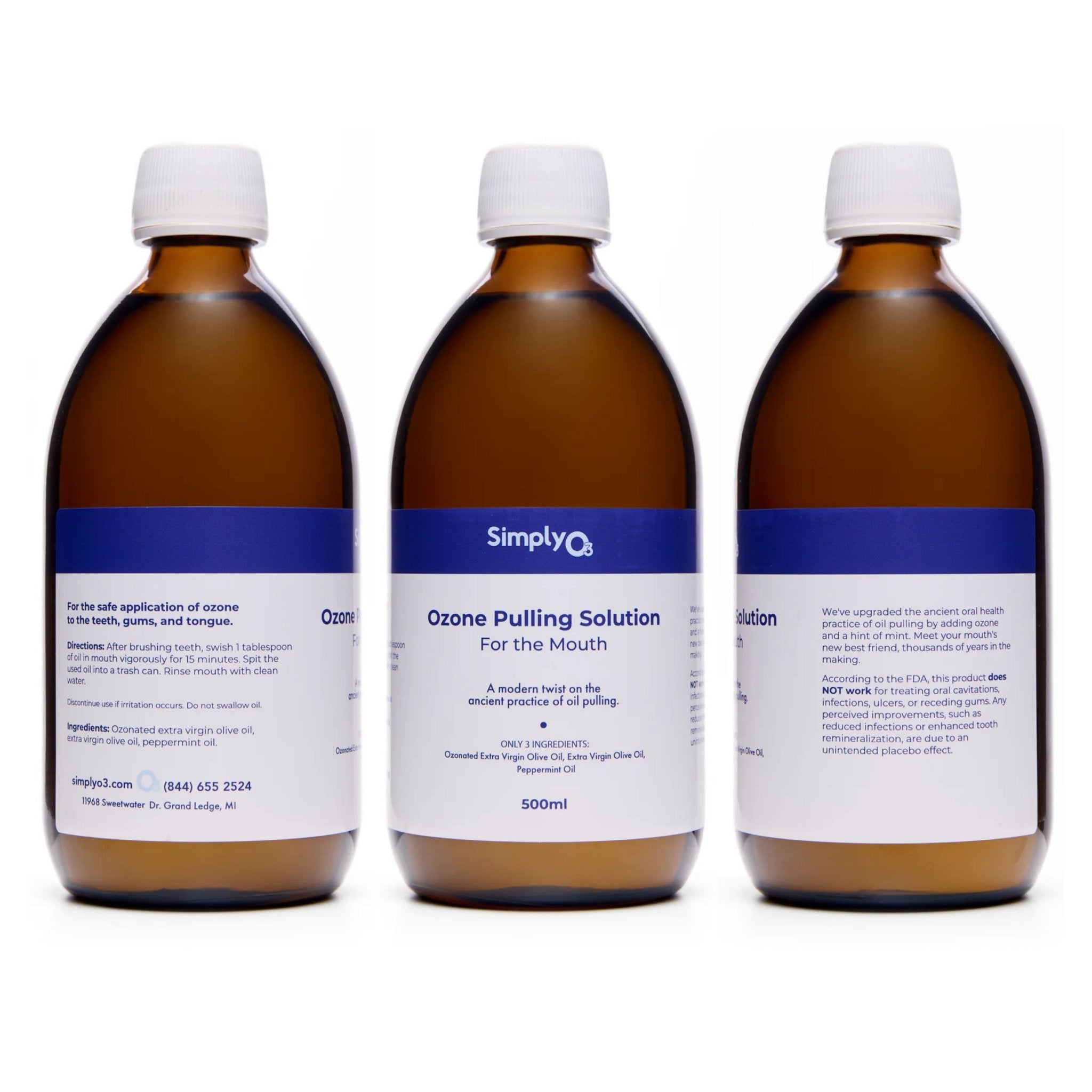 Ozone Oil Pulling Solution - Simply O3