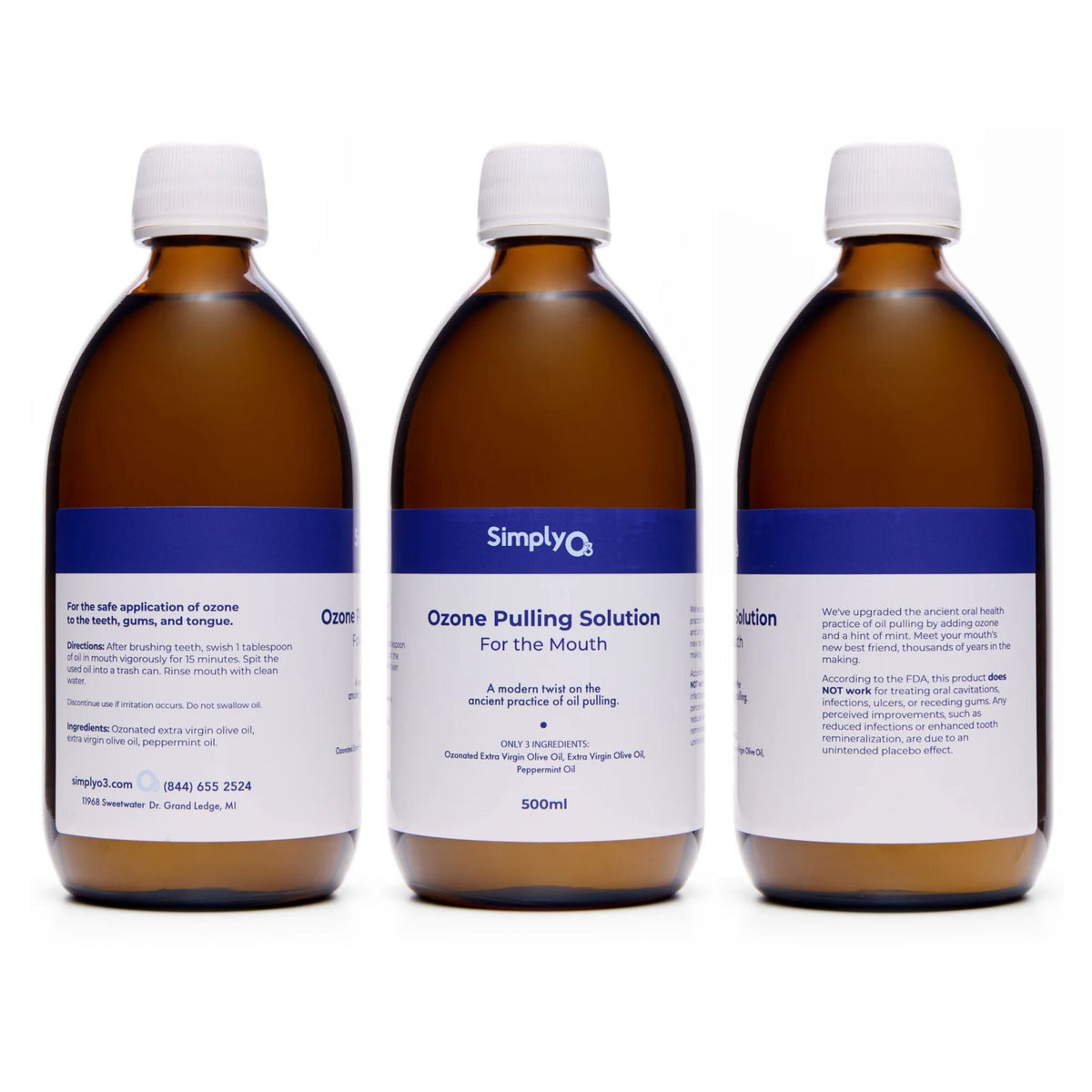 Ozone Oil Pulling Solution - Simply O3
