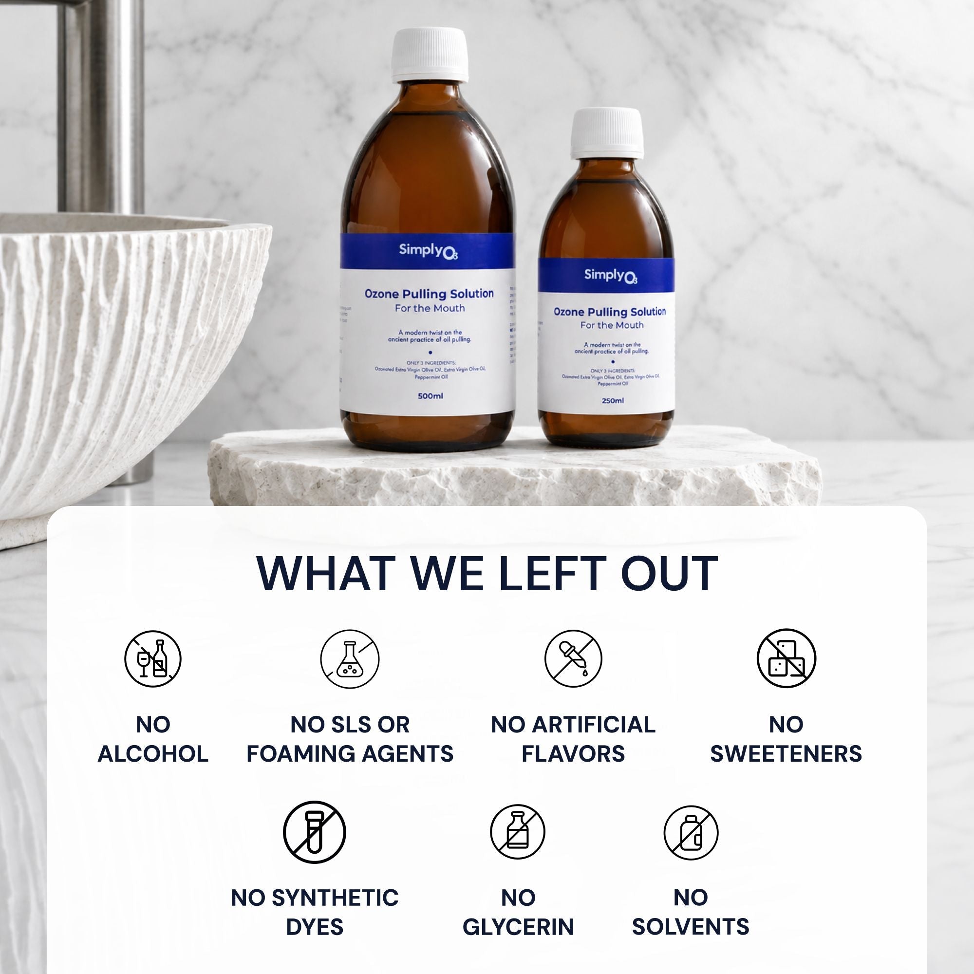 Ozone Oil Pulling Solution - Simply O3