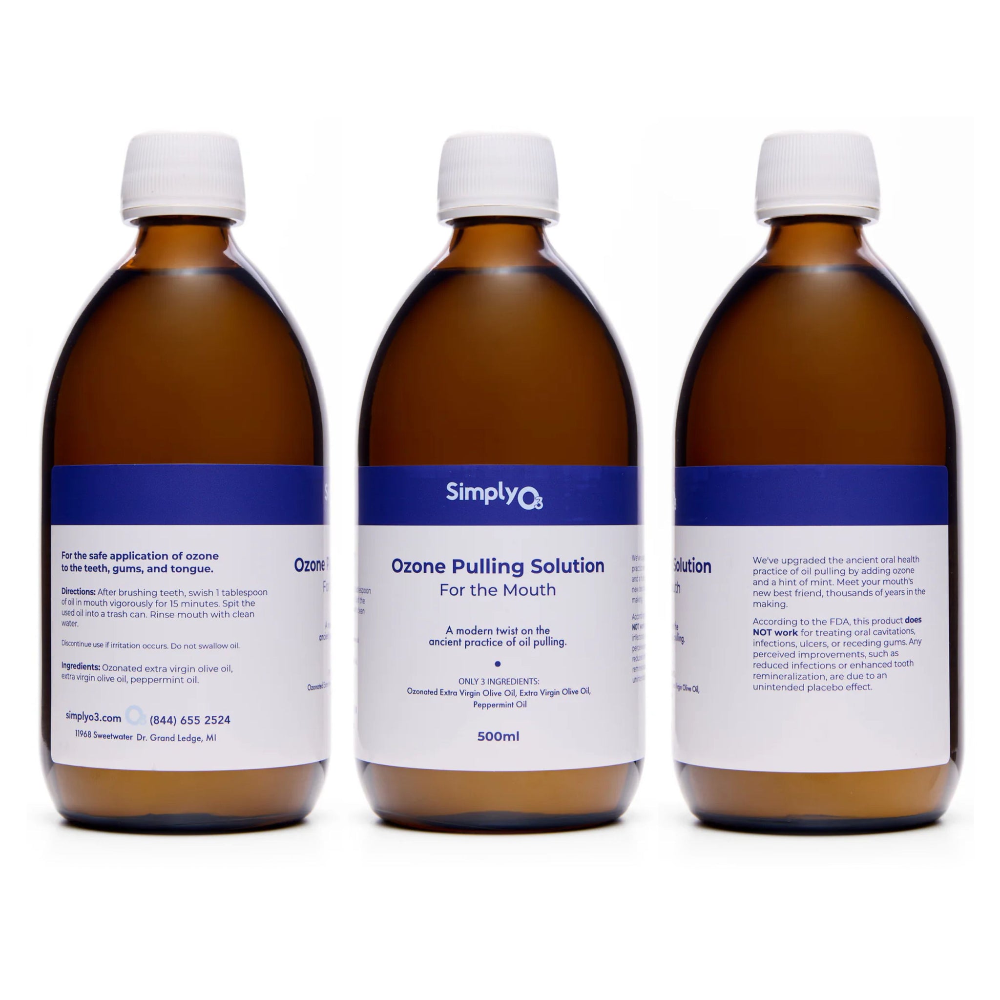 Ozone Oil Pulling Solution