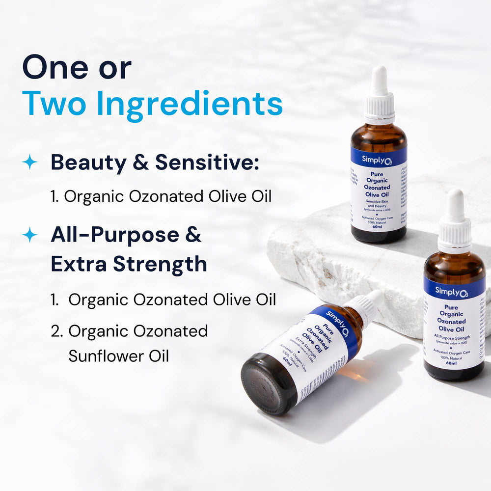 Pure Organic Ozonated Olive Oil - Simply O3