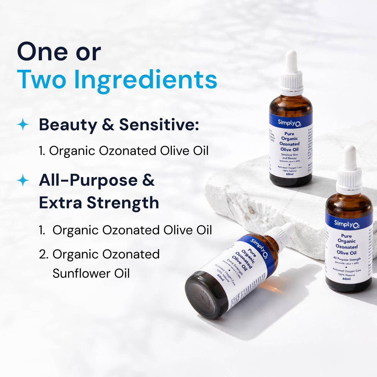 Pure Organic Ozonated Olive Oil - Simply O3