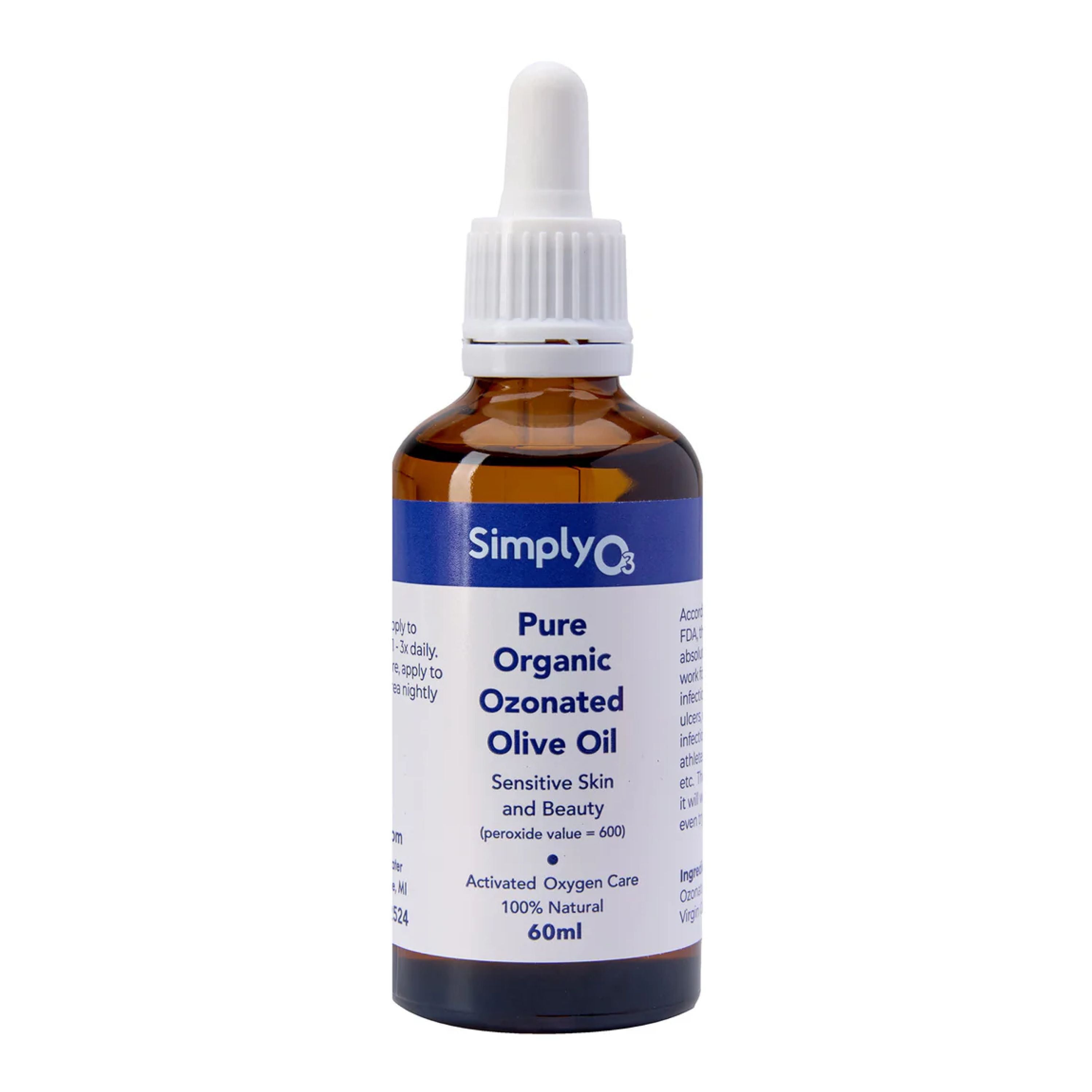 Pure Organic Ozonated Olive Oil
