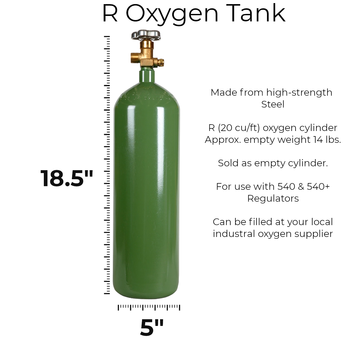 Oxygen Tanks empty Simplyo3